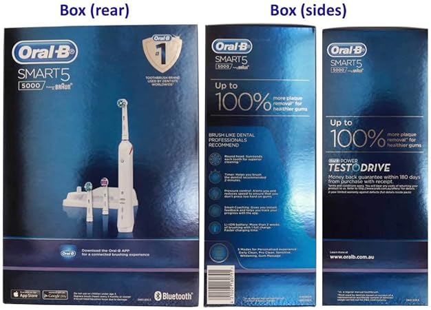 Oral-B Smart 5 White Electric Toothbrush 5000