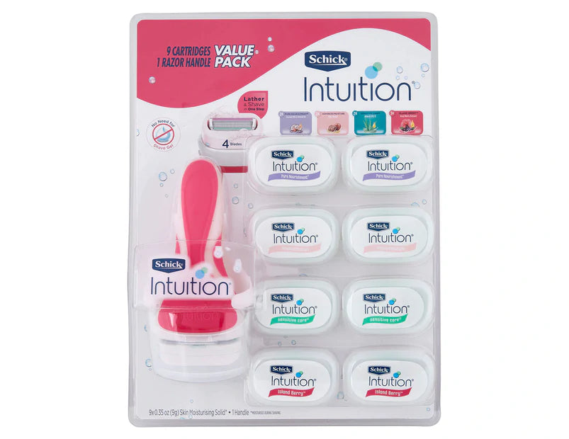 Schick Intuition Razor & Cartridge Pack