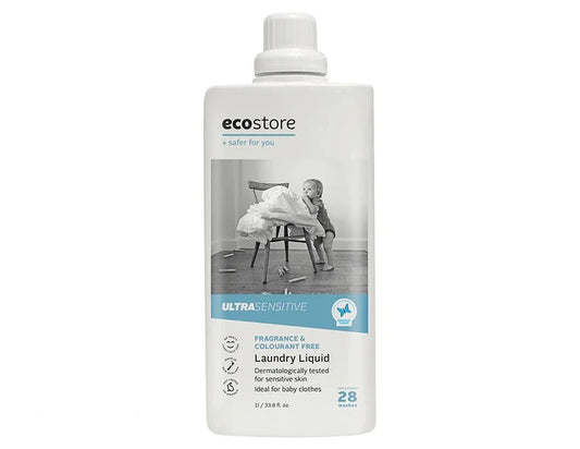 Ecostore Ultra Front & Top Loader Laundry Liquid 1L