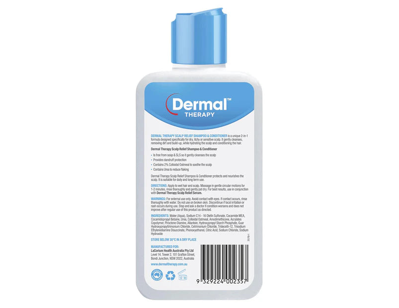 Dermal Therapy Scalp Relief  Shampoo & Conditioner 2-in-1  210ml