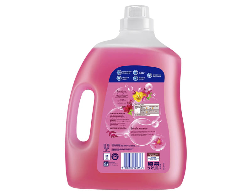 Surf Tropical Front & Top Loader Laundry Liquid  4L  5-in-1