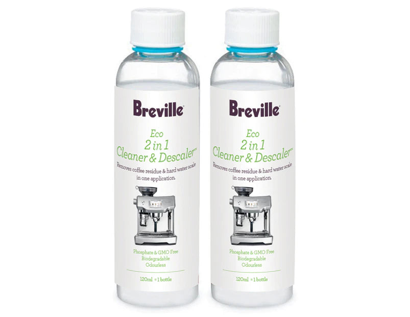 Breville Eco Cleaner & Descaler 2pk 2 in 1