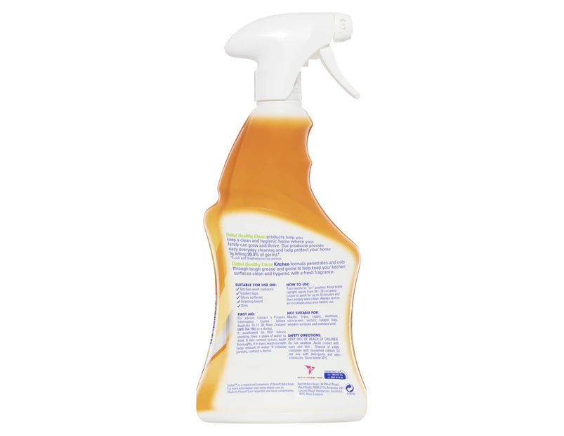 Dettol Antibacterial Disinfectant Cleaning Kitchen Spray 2 x 500mL