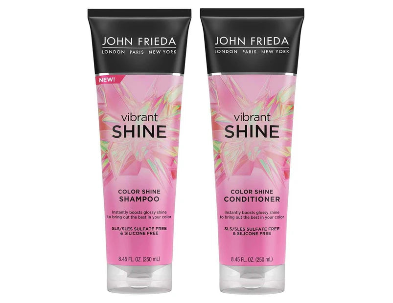 John Frieda Shine Shampoo & Conditioner Pack 250ml