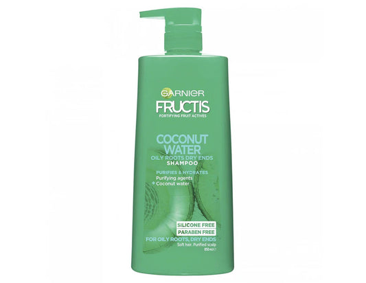 Garnier Fructis Coconut Water Oily Dry Ends Shampoo 850mL