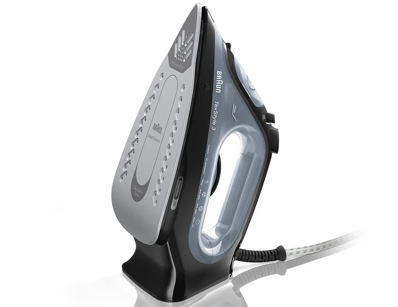 Braun TexStyle 3 Steam Iron 270mL  - Black SI3055