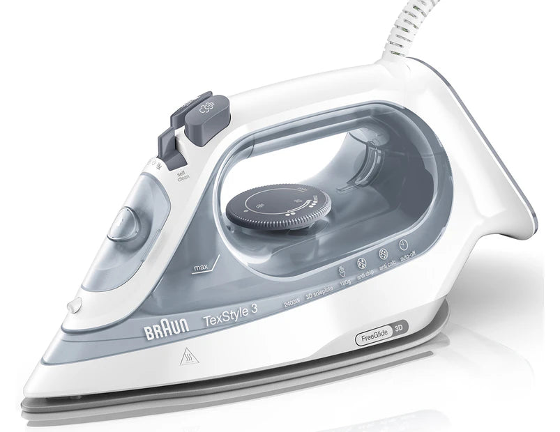 Braun TexStyle 3 Steam Iron 270mL  - Grey SI3054