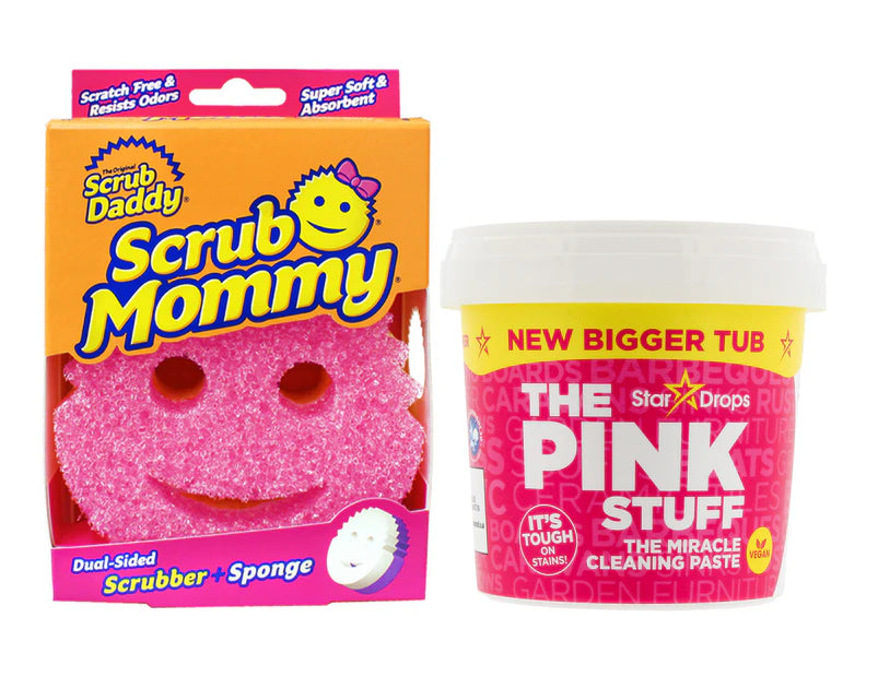 The Pink Stuff Cleaning Paste + Scrub Mommy Sponge