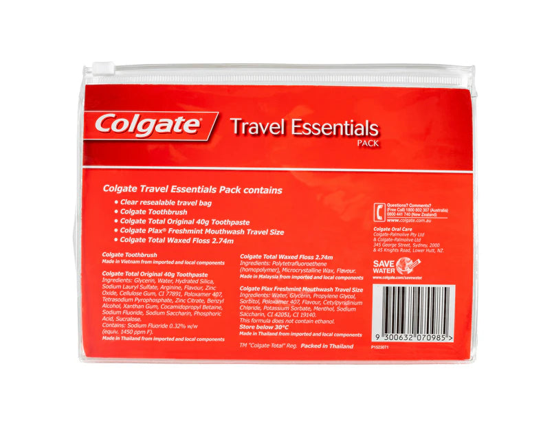 Colgate Travel Essentials Kit