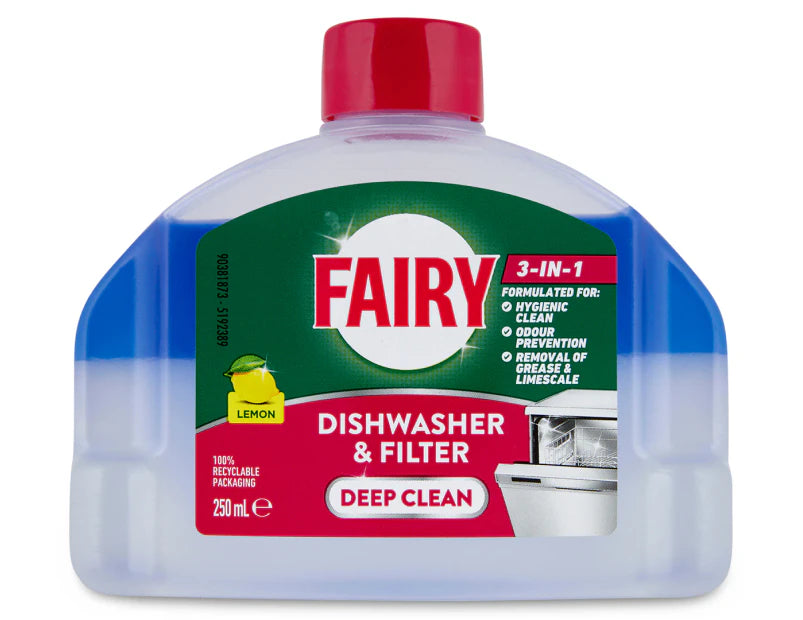 Fairy Dishwasher & Filter Clean Lemon 250mL