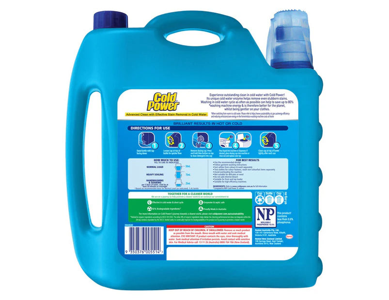 Cold Power Odour Fighter Advanced Clean Laundry5.4L