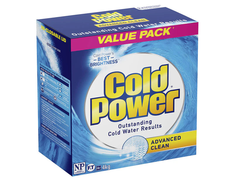 Cold Power Advanced Clean Top Loader Laundry Powder 4kg