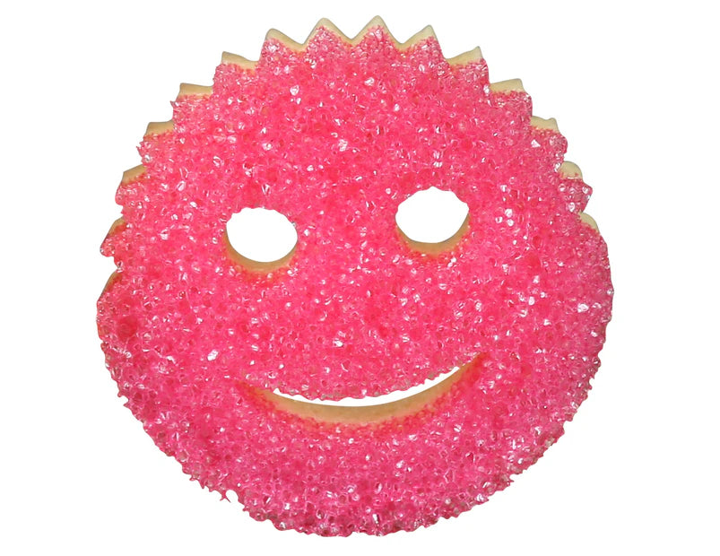 Scrub Mommy Dual-Sided Scrubber + Sponge - 6 x Pink