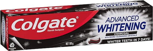 Colgate Advanced Whitening Charcoal Toothpaste, 180g