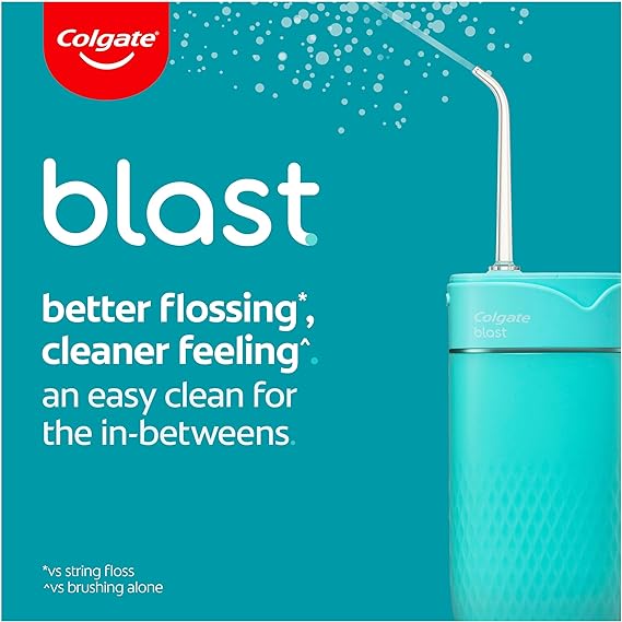 Colgate Blast Water Flosser, Cordless, Water Resistant