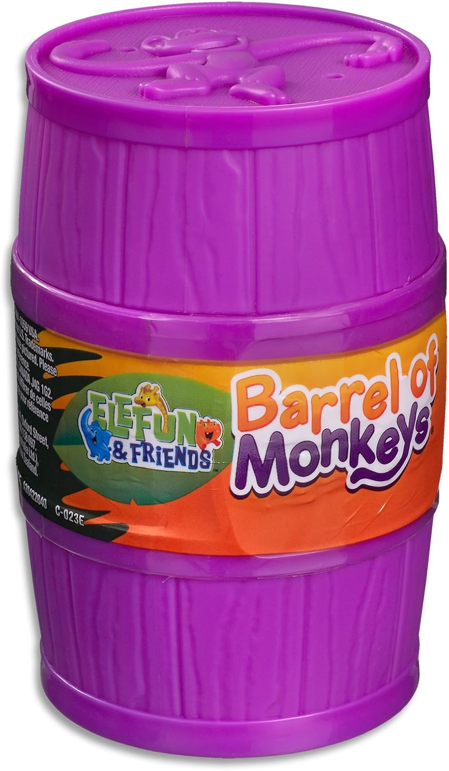 Hasbro Barrel of Monkeys - Elefun and Friends: Balance Carefully or Lose Your Turn - Preschool Games and Toys for Kids Ages 3+"