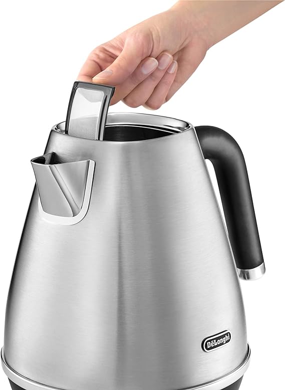 De'Longhi Electric Kettle, Stainless, KBI2001M