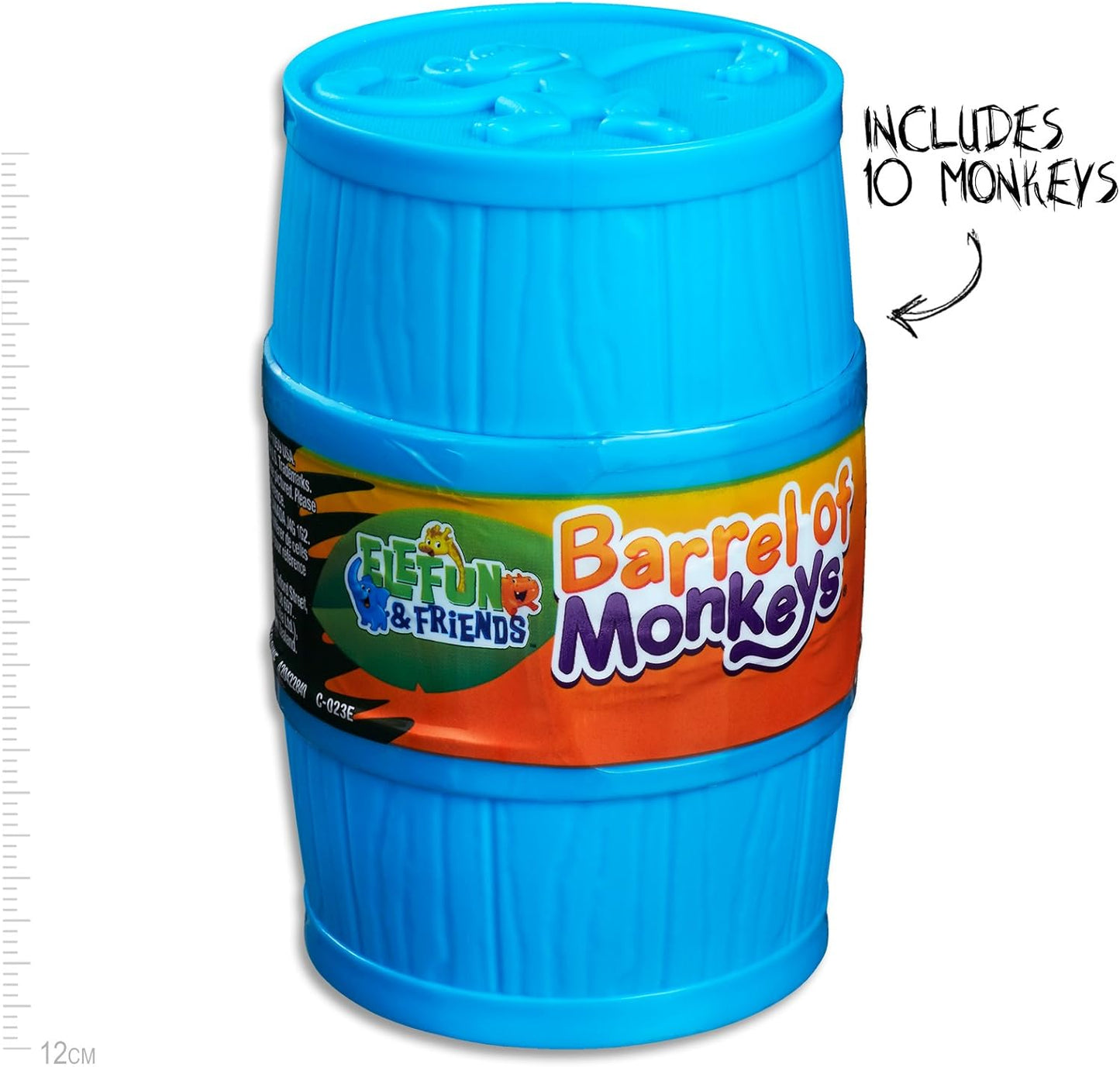 Hasbro Barrel of Monkeys - Elefun and Friends: Balance Carefully or Lose Your Turn - Preschool Games and Toys for Kids Ages 3+"