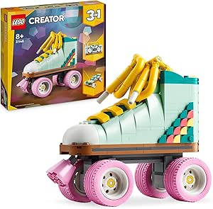 LEGO® Creator Retro Roller Skate Set 31148  Buildable Skateboard and Boom Box Toy for Kids Ages 8+