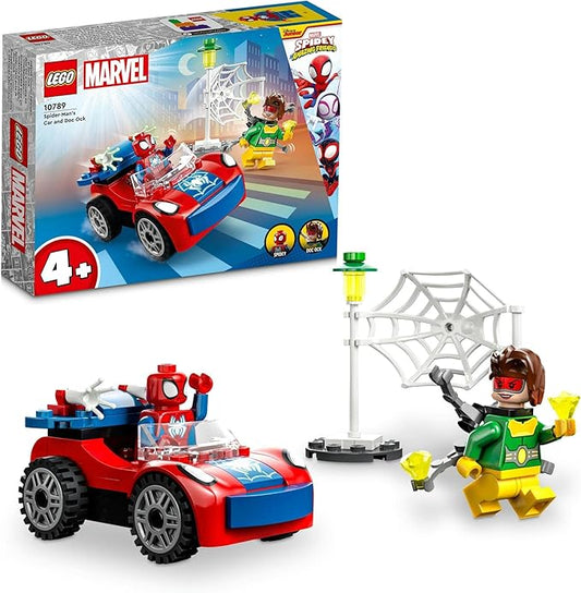 LEGO® Spider Man's Car Set 10789  Buildable Toy with Minifigures for Kids Ages 4+