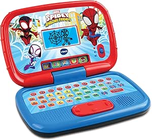 VTech 561603 Spidey & His Amazing Friends Learning Laptop Pretend Play Toy