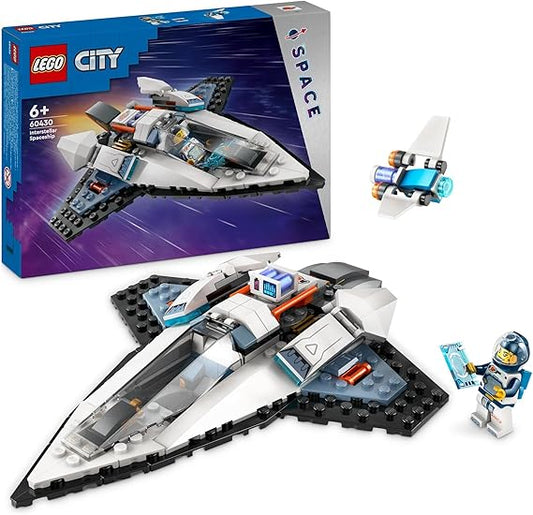 LEGO® City Interstellar Spaceship Set 60430  Buildable Toy for Kids Ages 6+ with Astronaut Minifigure