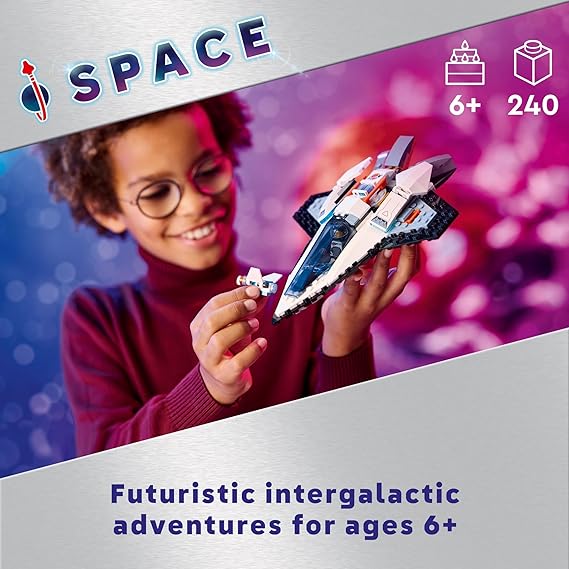 LEGO® City Interstellar Spaceship Set 60430  Buildable Toy for Kids Ages 6+ with Astronaut Minifigure