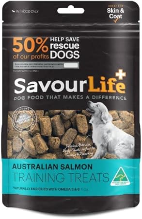 SavourLife 150g Australian Salmon Dog Training Treats Healthy & Tasty Rewards