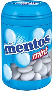 Mentos Mint Flavored Candy 100g Bottle Refreshing Mint Treats