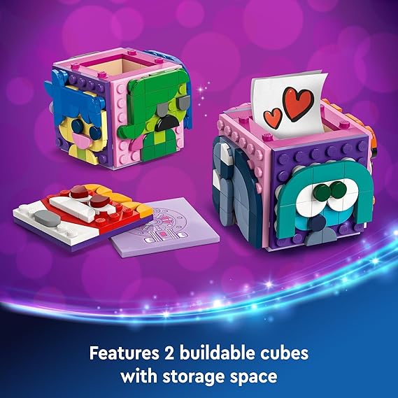 LEGO® Disney Pixar Inside Out 2 Mood Cubes 43248 Buildable Emotion Toy for Kids