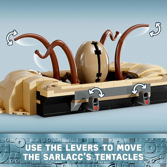 LEGO® Star Wars: Return of the Jedi Desert Skiff and Sarlacc Pit 75396 Collectible Set for Kids and Fans