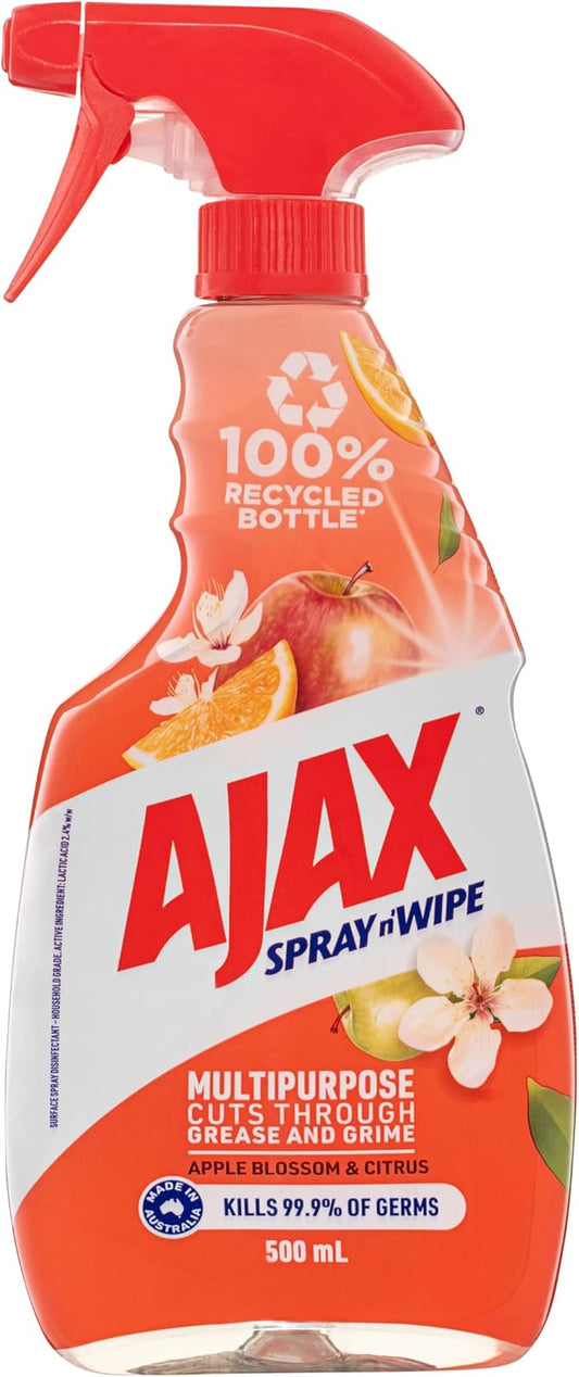 Ajax 500mL Multi-Purpose Spray Apple & Citrus Scent