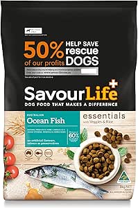 SavourLife Essentials 3kg Ocean Fish Dog Food Nutritious & Tasty Formula