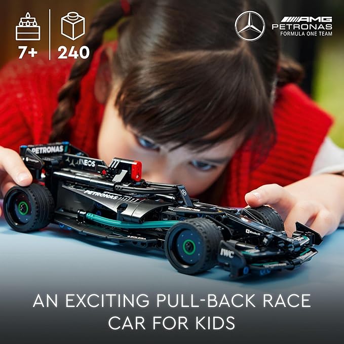 LEGO® Technic Mercedes AMG F1 W14 Race Car Set 42165 Pull-Back Toy for Kids Ages 7+