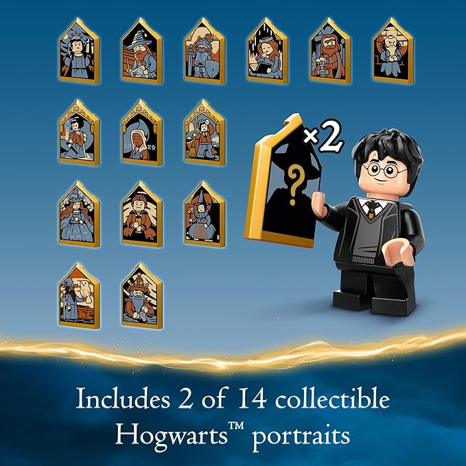 LEGO® Harry Potter 2024 Advent Calendar 76438 Hogwarts Set with 7 Minifigures and 16 Builds for Kids 8+