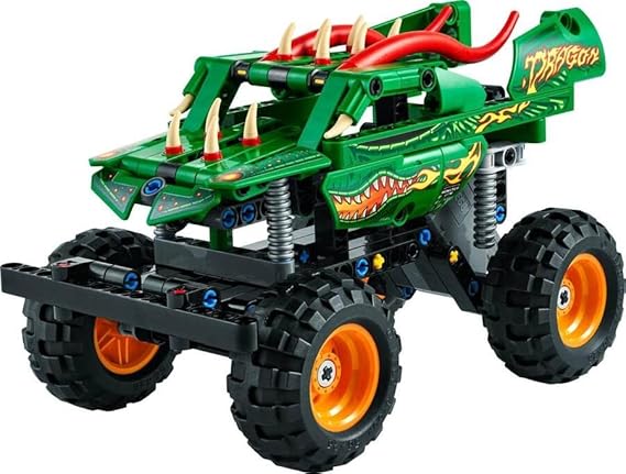 LEGO® Technic Monster Jam Dragon 42149 2-in-1 Toy Truck Set for Kids 7+