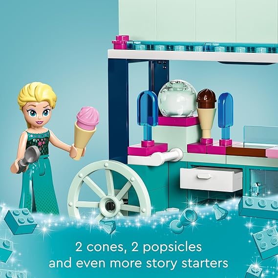 LEGO® Disney Princess Elsa's Frozen Treats 43234 Set with Mini-Doll and Snowgie for Kids 5+