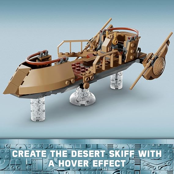 LEGO® Star Wars: Return of the Jedi Desert Skiff and Sarlacc Pit 75396 Collectible Set for Kids and Fans