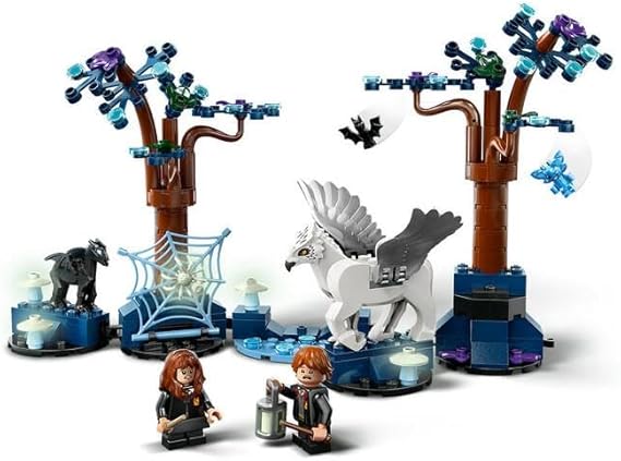 LEGO® Harry Potter Forbidden Forest Creatures 76432 Set with Buckbeak and Thestral Figures for Kids 8+