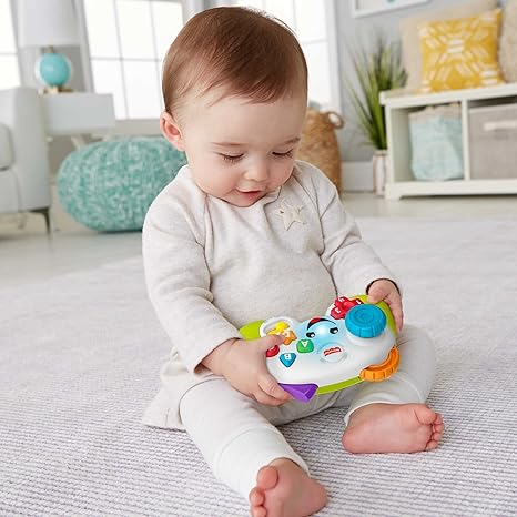 Fisher-Price Laugh & Learn Controller Toy Interactive Game for Babies & Toddlers 6+ Months