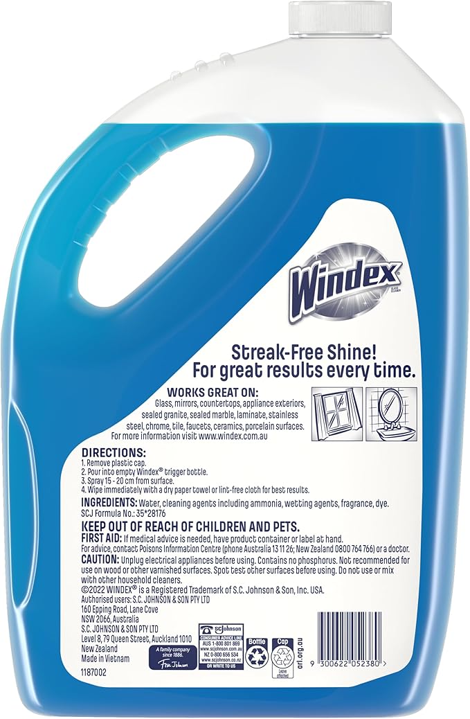 5 Liter Windex Glass Cleaner