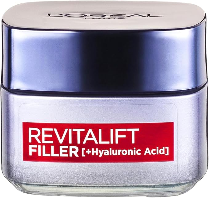 L'Oréal Paris Revitalift Filler Day Cream 50ml – Plumping & Anti-Wrinkle Hydrating Formula