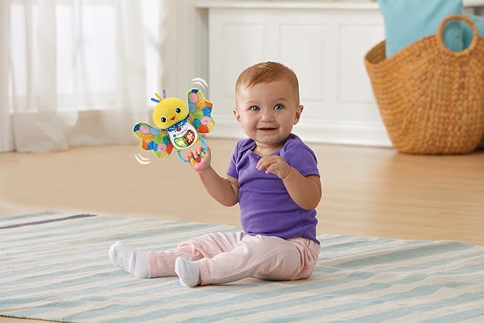 VTech 558703 Rattle & Shake Birdie Interactive Baby Toy Rattle