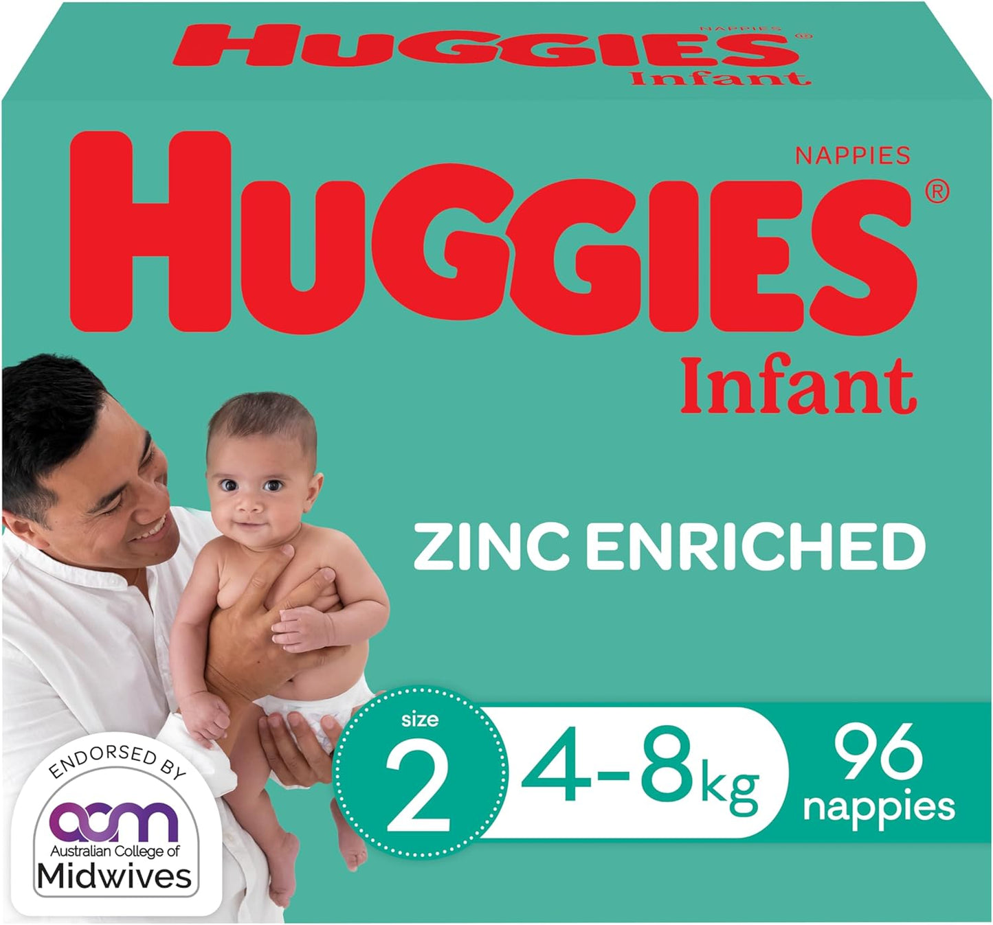 Huggies Newborn Nappies Size 1 and 2