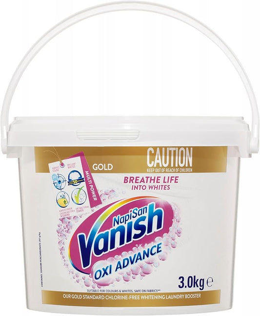 Vanish Napisan Gold 3 kg Crystal White Booster Powder