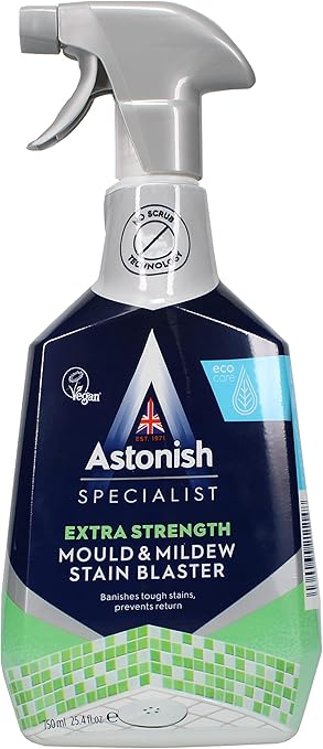 Astonish Mould & Mildew Stain Blaster 750ml No Scrub Formula for Fast Mould Removal