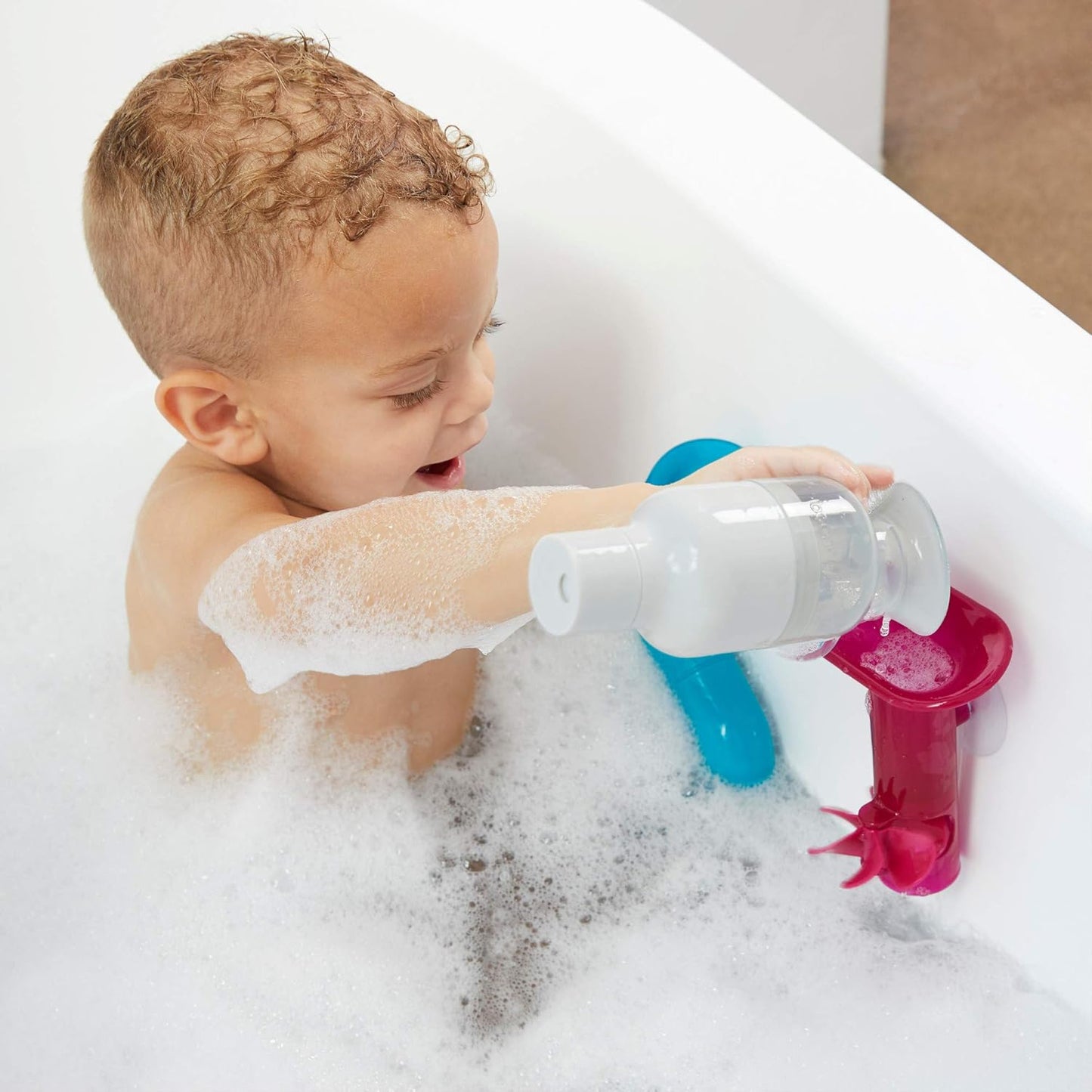 Boon Building Bath Toy Bundle - 13 Pieces: Gears, Pipes, and Tubes (B11342)