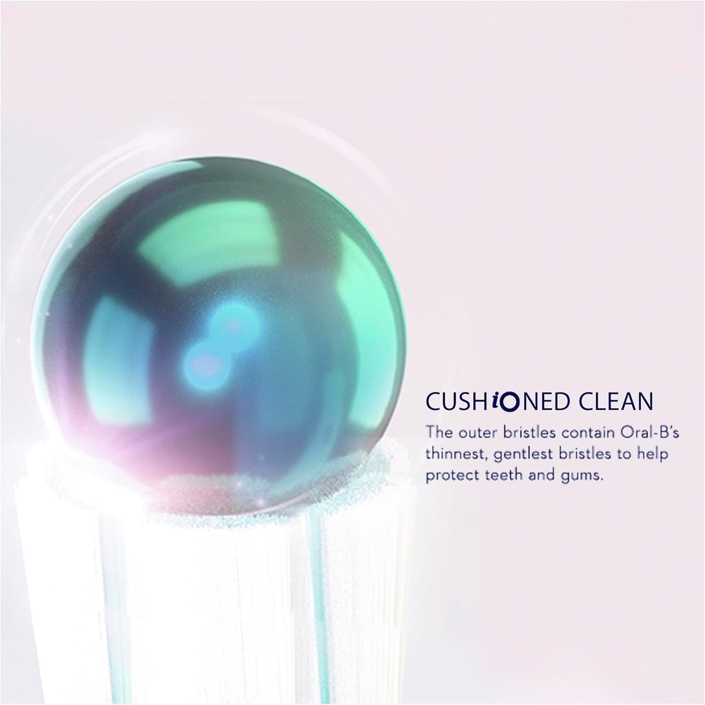 Oral-B iO Clean & Gum Protect Replacement Heads White 4-Pack