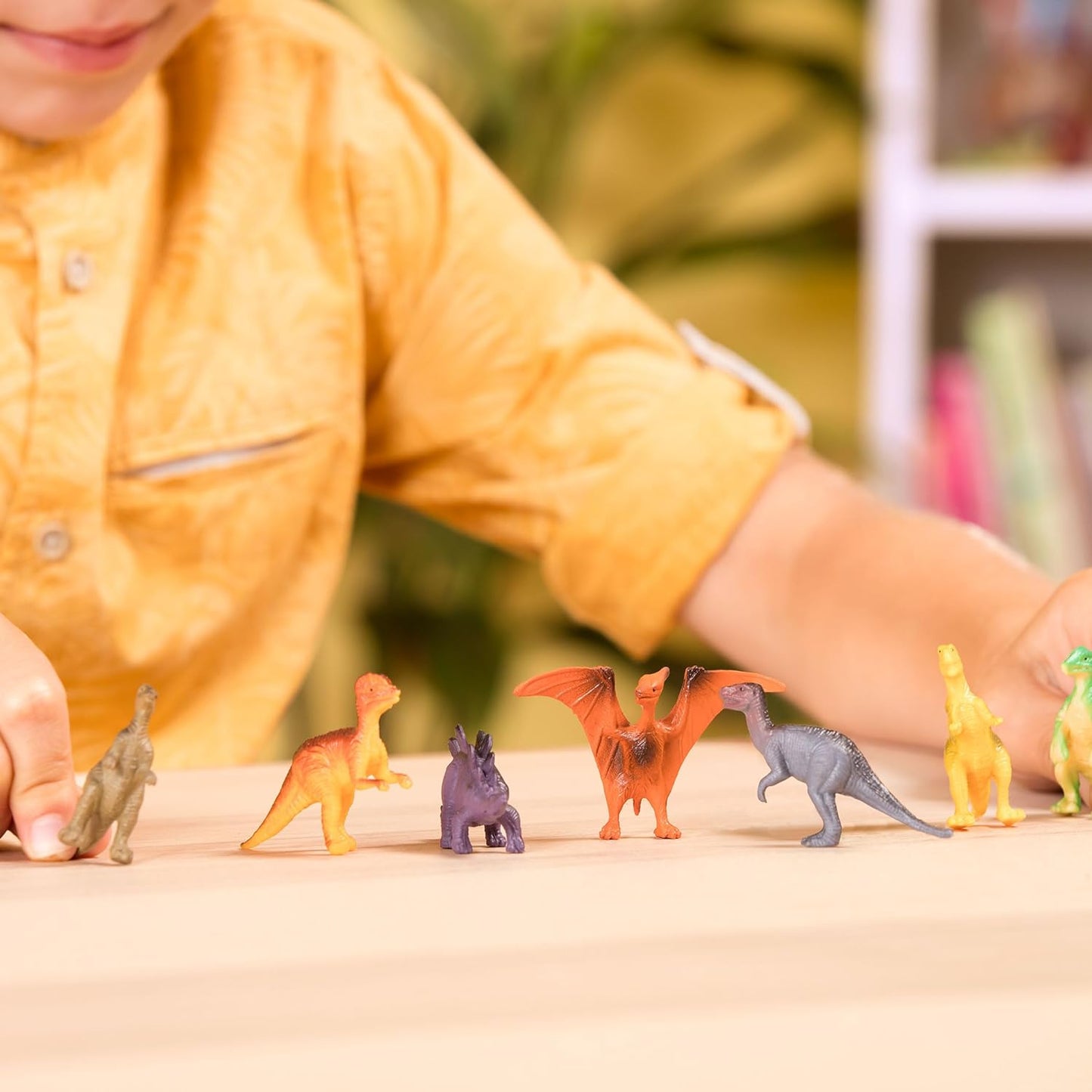 Terra by Battat – 60 Dinosaur Figures – Assorted Mini Animal Toys for Kids 3+ – Party Supplies & Decorations