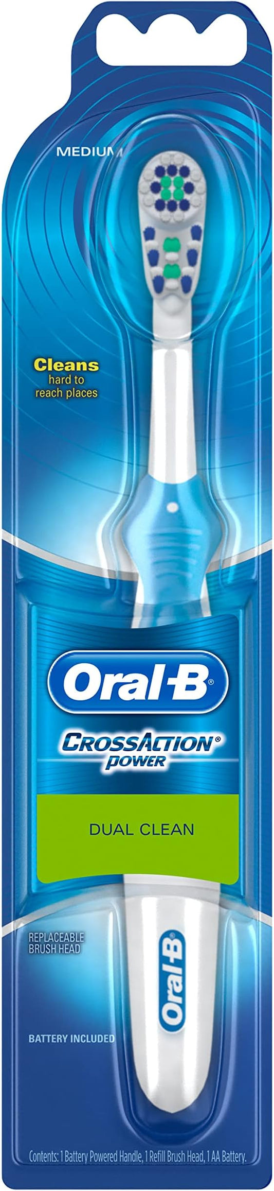 Oral-B CrossAction Power Dual Clean Electric Toothbrush 1pk